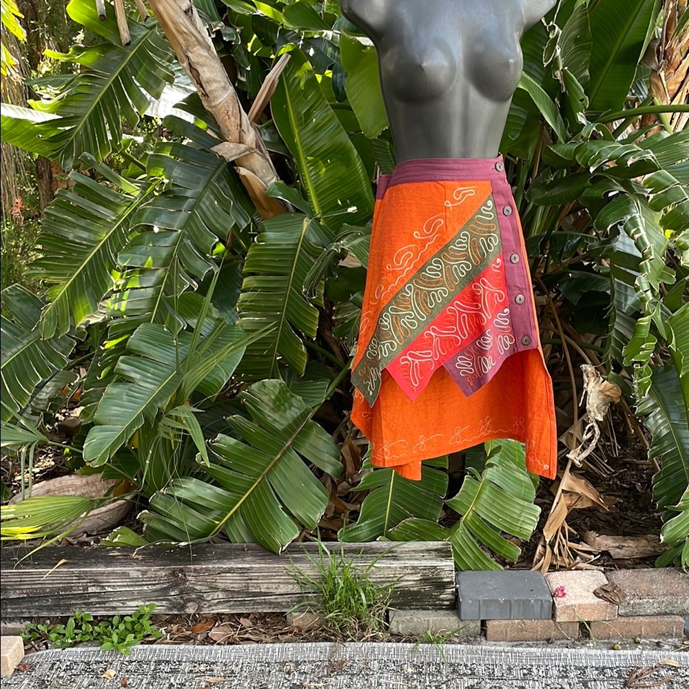 Rising International Asymmetric Patchwork Skirt. - image 1